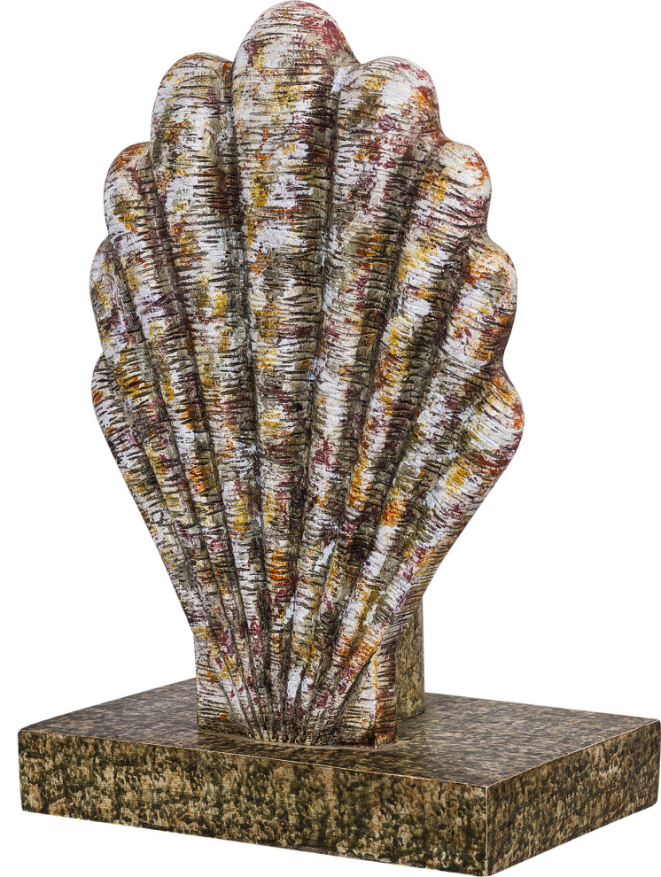 Shell Uplight - Beach Style - Table Lamps - by HedgeApple | Houzz