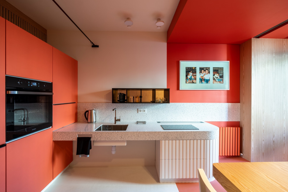 Example of a kitchen design in Moscow