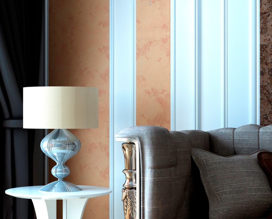 Оформление стен. Цвет&Фактура.