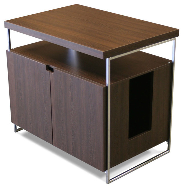 Large Litter Box Hider Contemporary Litter Boxes And Covers by