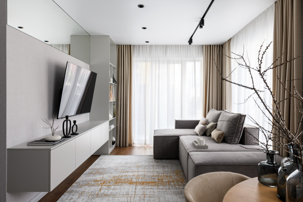 Светлая квартира для семьи с двумя детьми