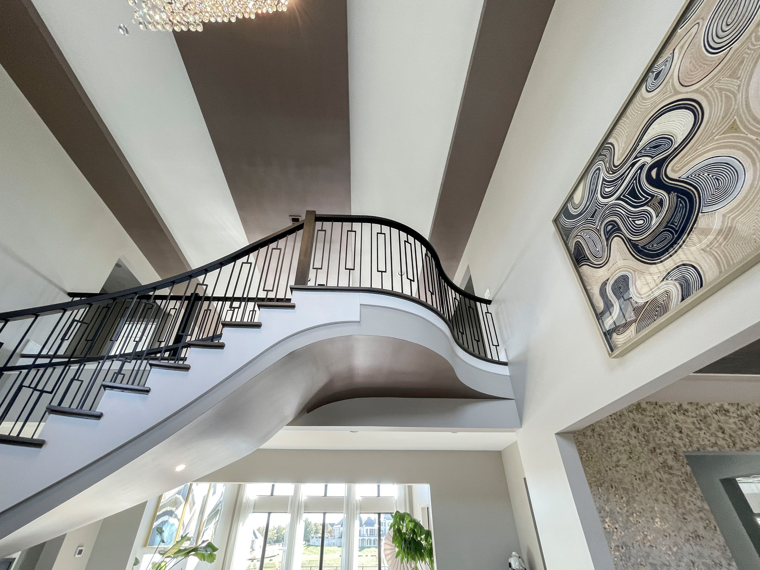 114_Striking Floating-Curved Staircase, Leesburg VA 20175