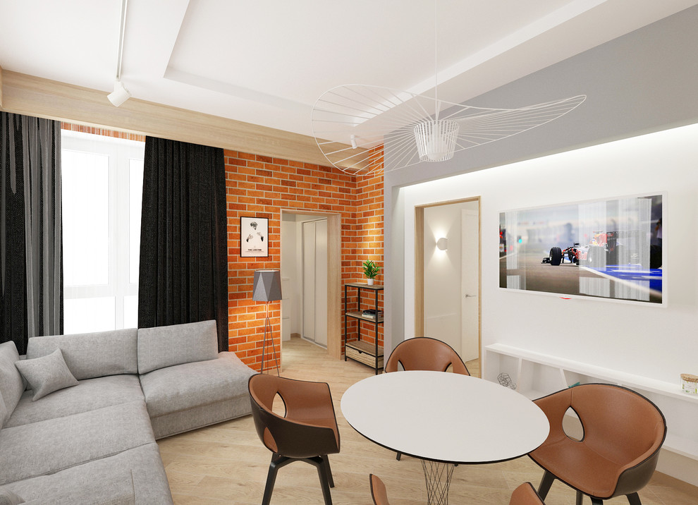 Проект двухуровневой квартиры для молодой семьи