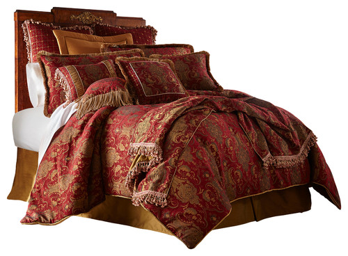 Sherry Kline China Art Red 6-piece Comforter Set