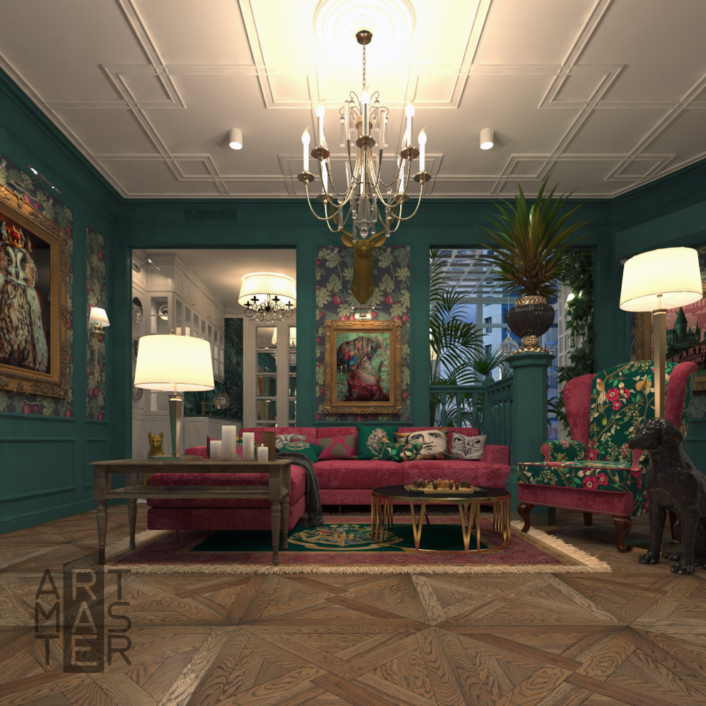 дизайн проект квартиры на Мосфильмовской