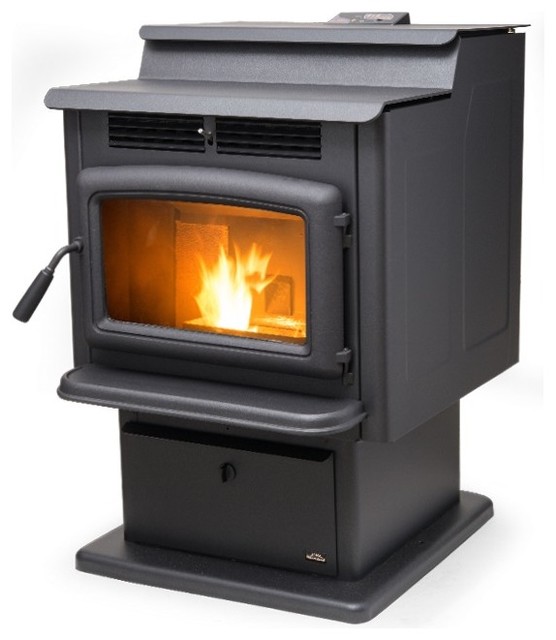 Pacific Energy 24'' x 36'' Warmland PS45 Series Freestanding Pellet Stove