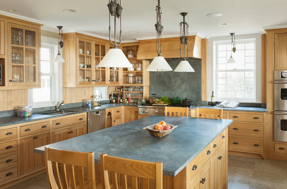 Oceanfront Cottage Beach Style Kitchen Portland Maine By