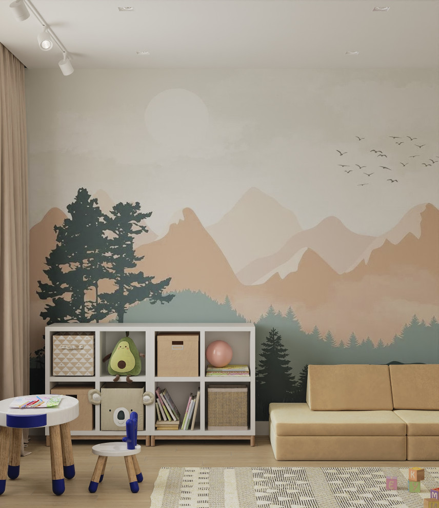 Современный таунхаус в теплой бежевой гамме