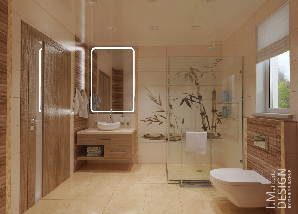 Дом 190 кв.м. "На Волне" Визуализация и реализация.