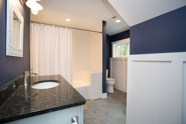 Atlantic Beach House transitional-bathroom