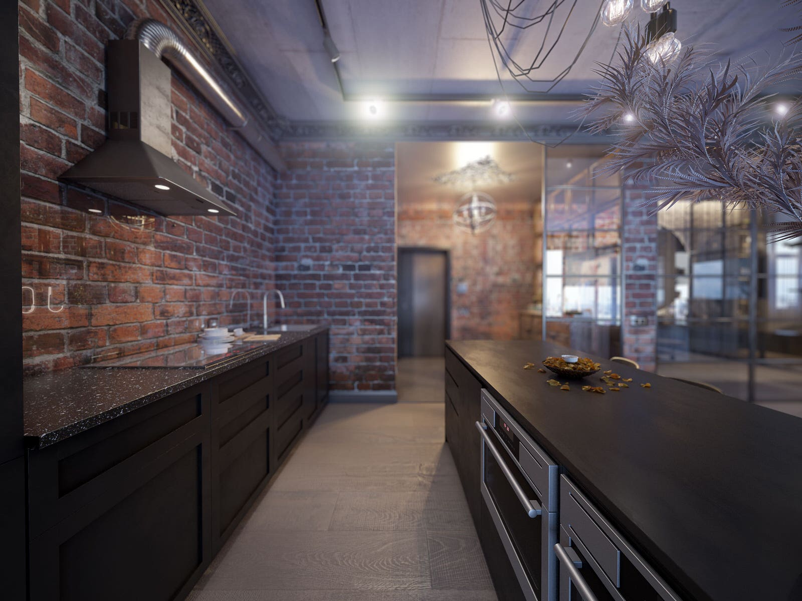 Кухня-Гостиная-Спальня