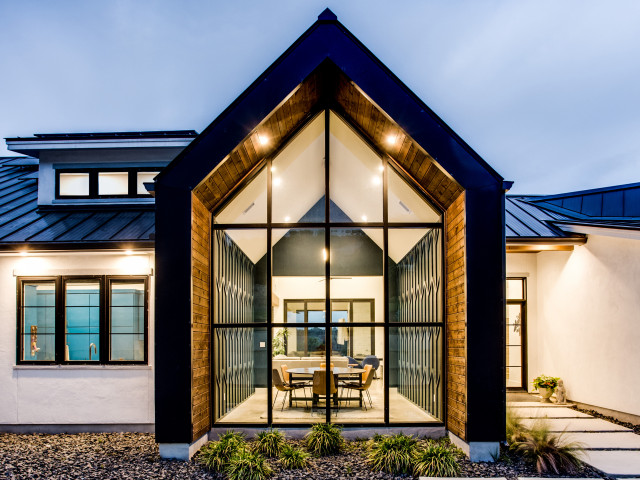 Multi-Level Magic contemporain-facade