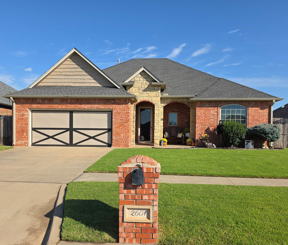 Stone and Brick Exterior