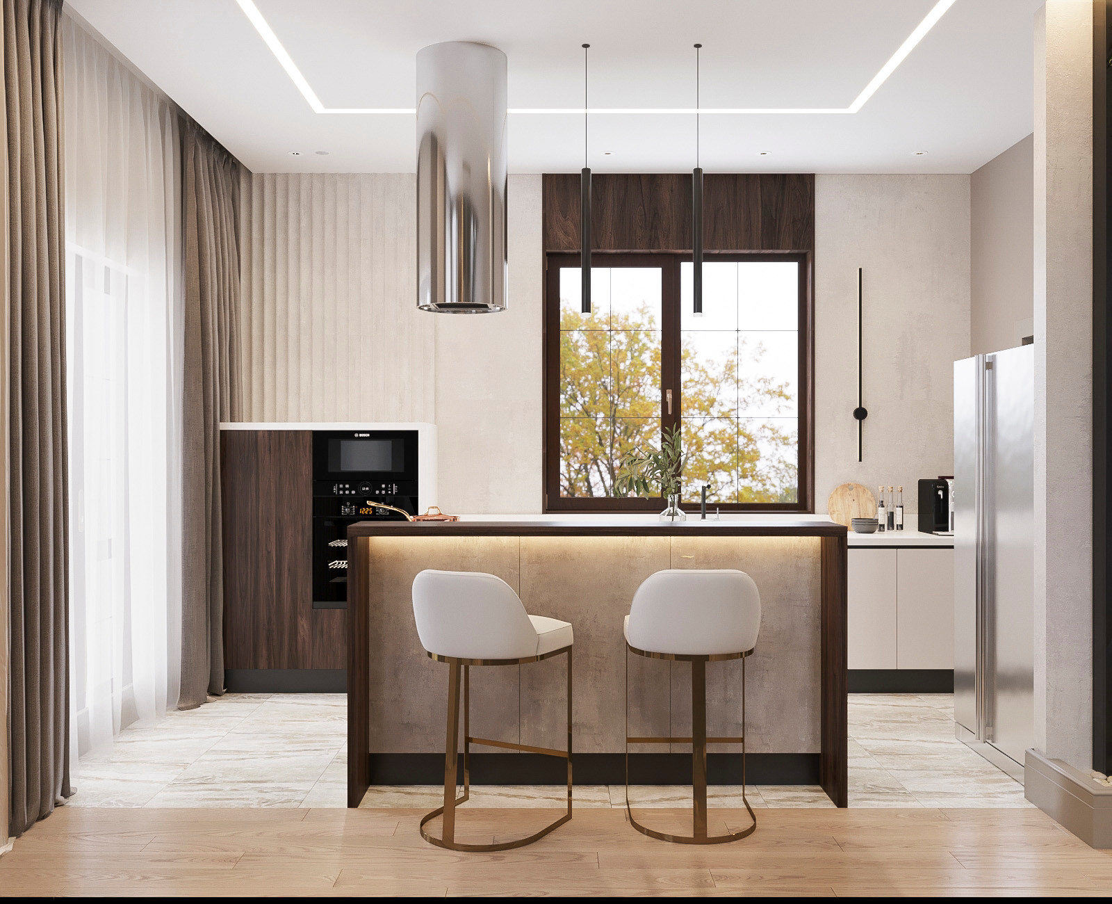 65,11 м2, кухня-гостиная в доме, Ивановская обл.