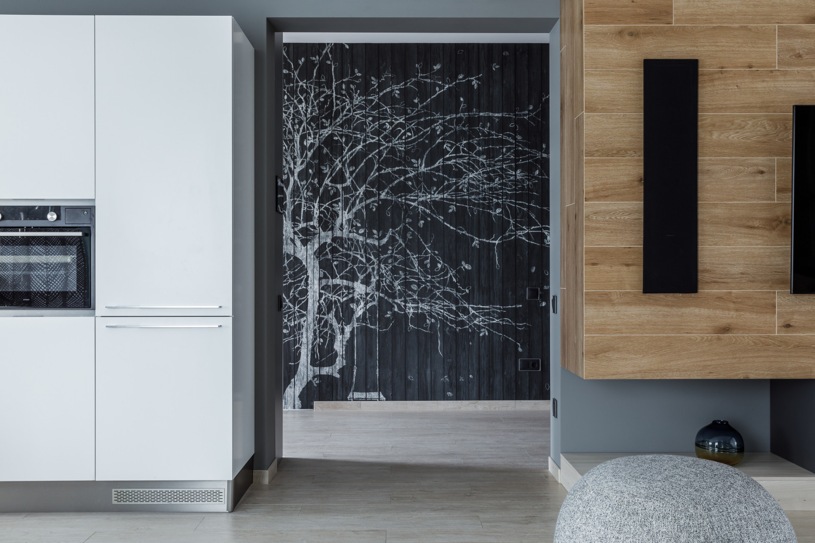 Дом, умный дом(фотографии кухни-гостиной)