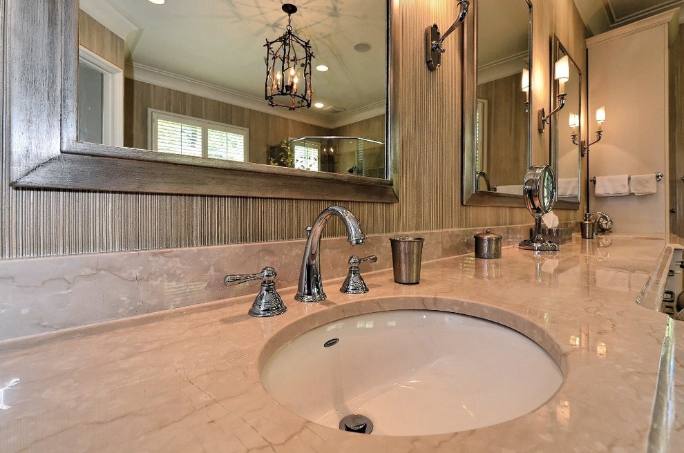 Myers Park master bath Traditional Bathroom  