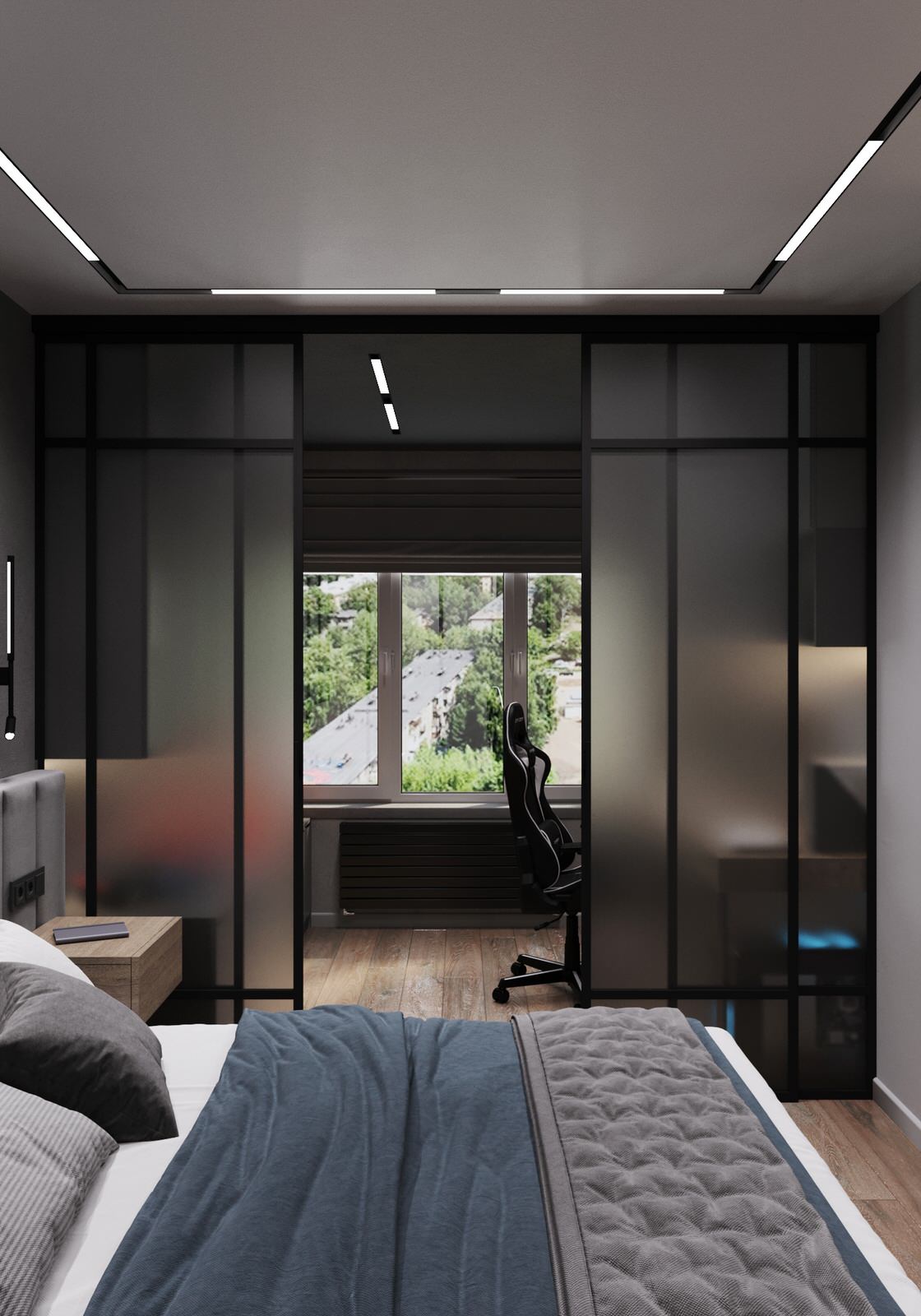 3-х комнатная квартира в одном стиле