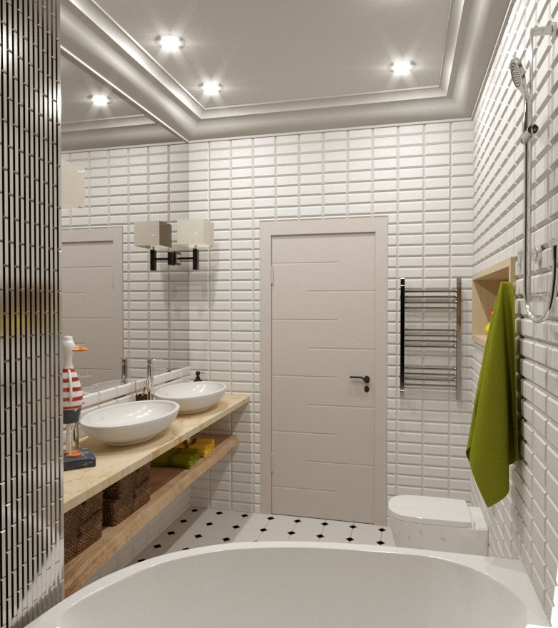 Детские комнаты и сан.узел в таунхаусе г. Тверь Затверечье