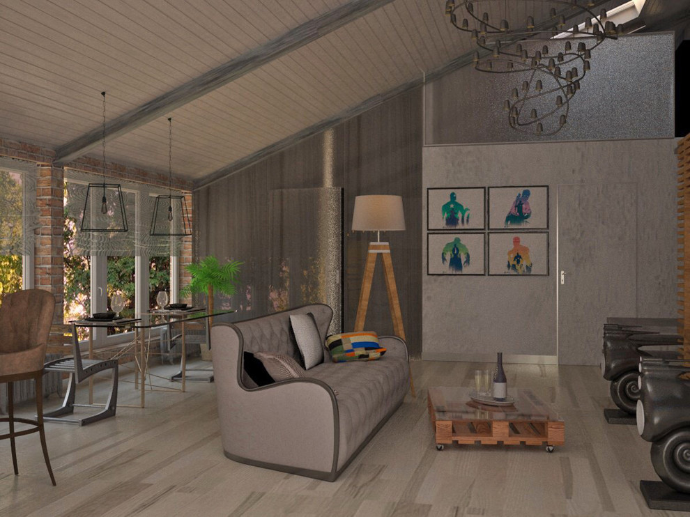 Квартира 85м2 с высокими потолками.