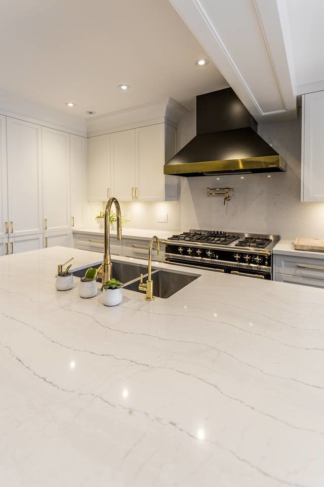 Weybourne & Ella Cambria Quartz Kitchen Toronto by J&D Countertop