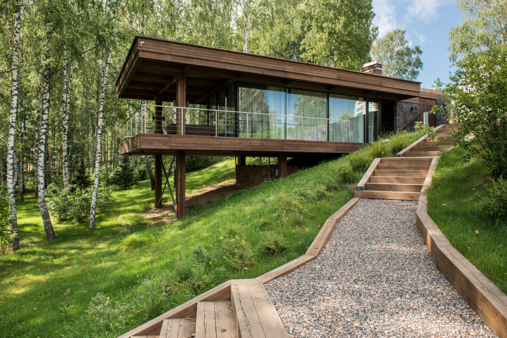 Загородная резиденция на берегу озера