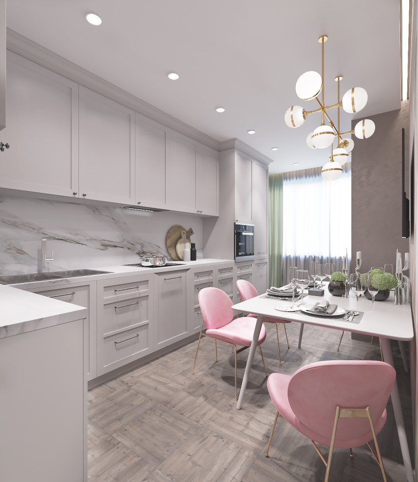 Дизайн проект 2х-комнатной квартиры в современном стиле