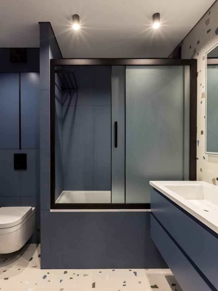 Синий, синий иней... на Ленинском (фото)