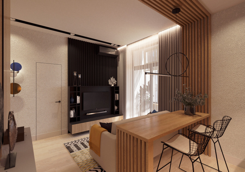 Гостиная-кухня