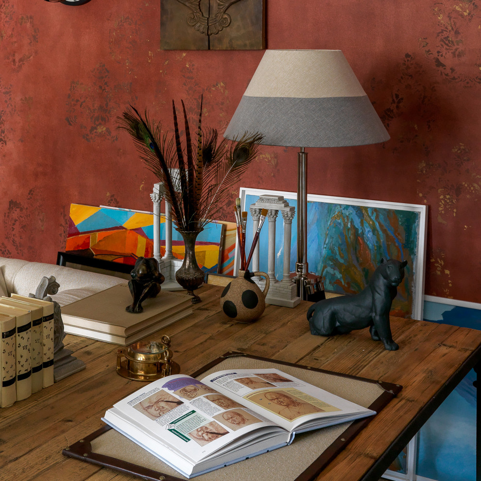 Дизайн мастерской в загородном доме