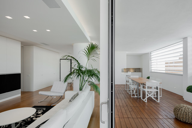 Modern Penthouse contemporary-deck
