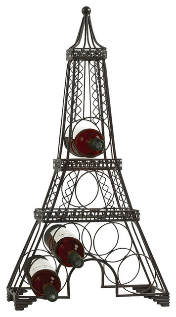 Modern Home Eiffel Tower Wine Bottle Rack - Contemporary - Wine Racks