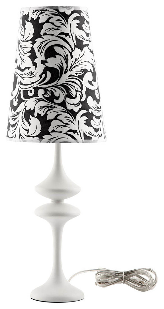 Illusion Table Lamp in White