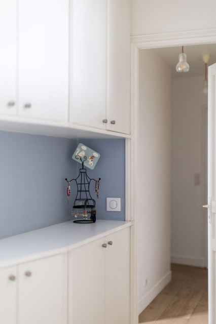 Paris X, appartement familial 100 m&sup2; klassisch-modern-schlafzimmer