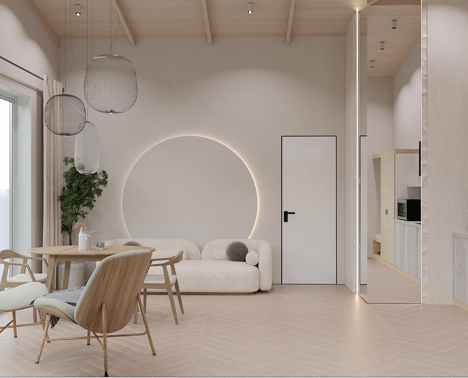 Баня в частном доме.