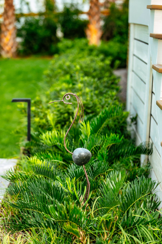 This is an example of a modern landscaping in Charleston.