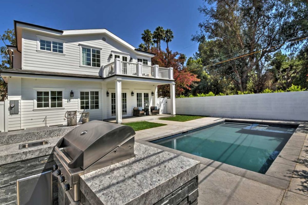 Студио Сити - Лос Анджелес. Дом в стиле кейп-код.