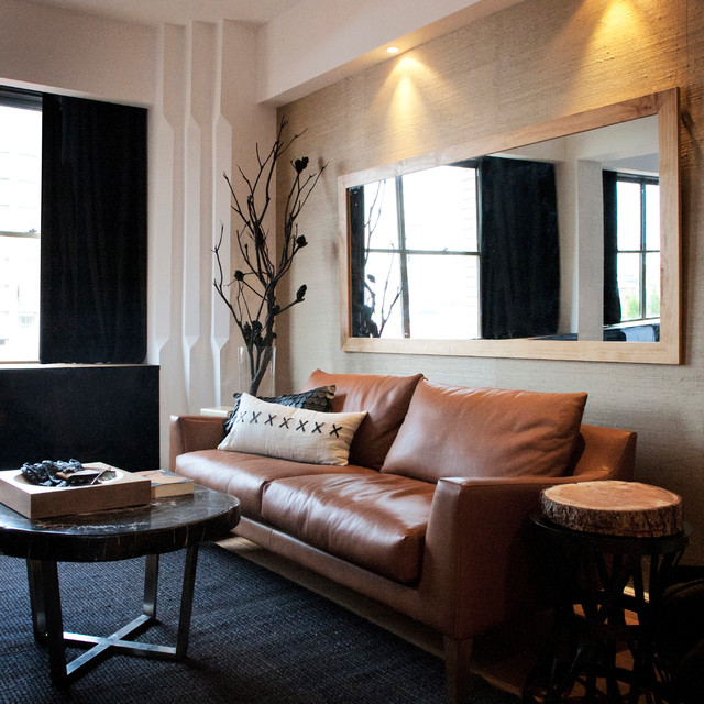 Potts Point 1 bedroom contemporary-vardagsrum