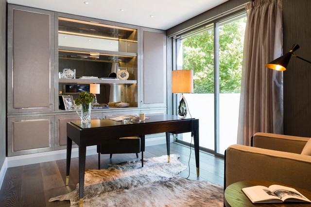 Hampstead Villas contemporary-home-office