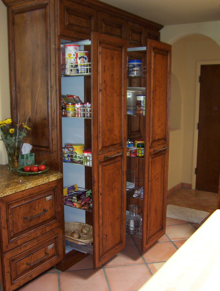 Inspiration for a rustic kitchen remodel in Phoenix