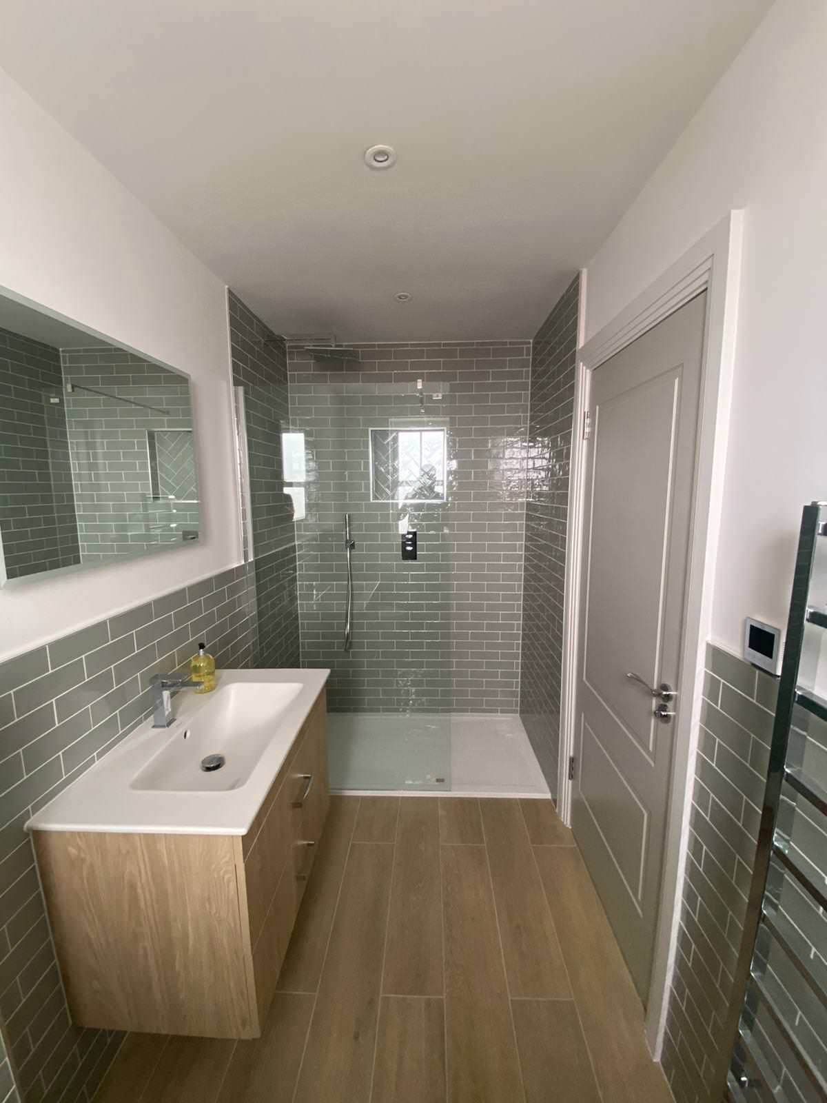 Four Luxury Bathrooms and a Cloakroom for Zafiro Homes LTD