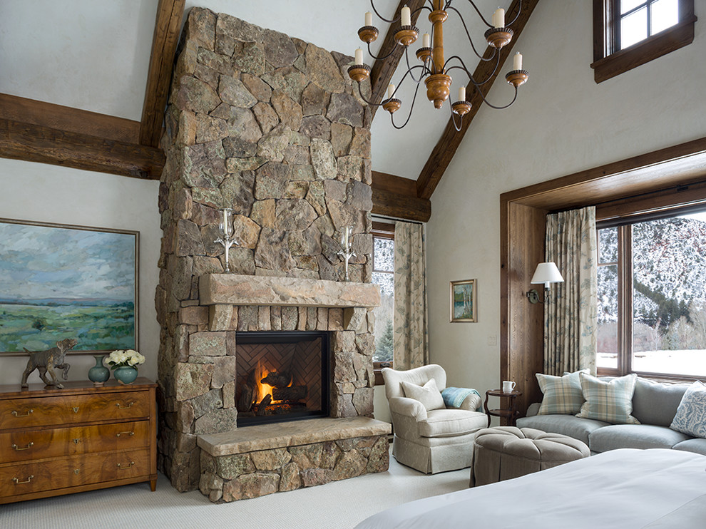 Country bedroom in Dallas.