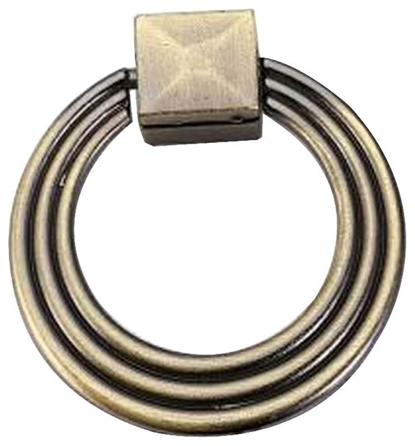 4 Pcs Retro Cabinet Drawer Handles Wardrobe Door Ring Handles