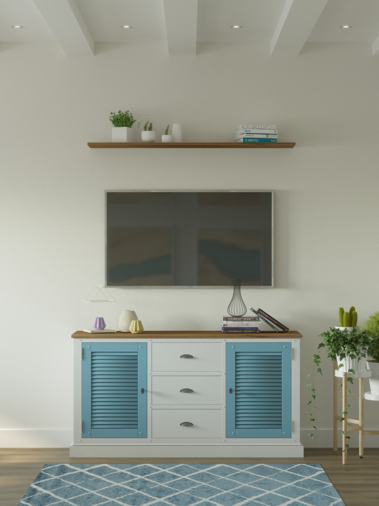 Гостиная - вид на зону ТВ