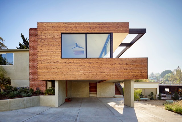 Morris House contemporaneo-fachada
