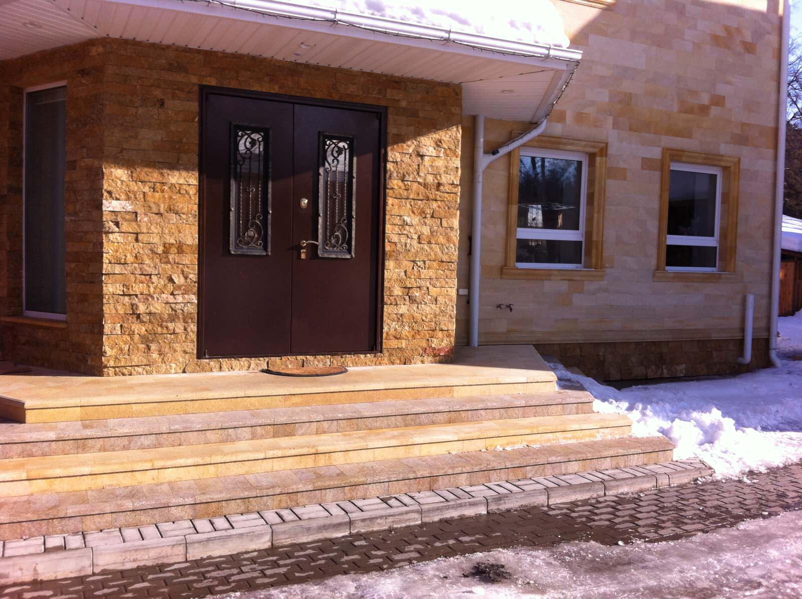 Облицовка дома в городе Сарапул