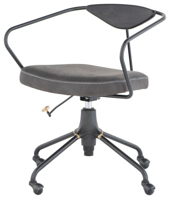 Nuevo Furniture Akron Office Chair in Black