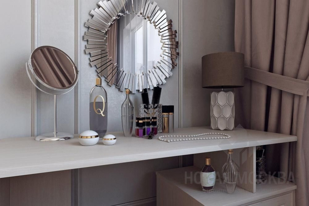 Дизайн-проект двухкомнатной квартиры 55,5 кв.м. в ЖК «Москва и область»