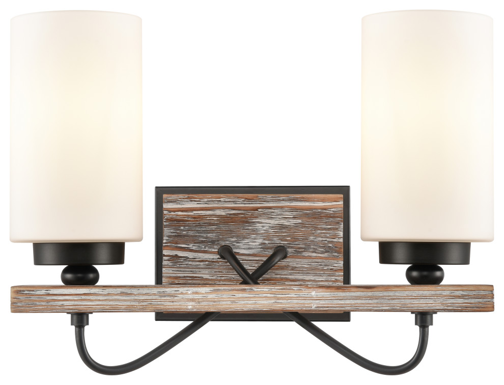 Innovations 417-2W-BK-G4171 Two Light Bath Vanity Innovations 417-2W-BK-G4171 Two Light Bath Vanity