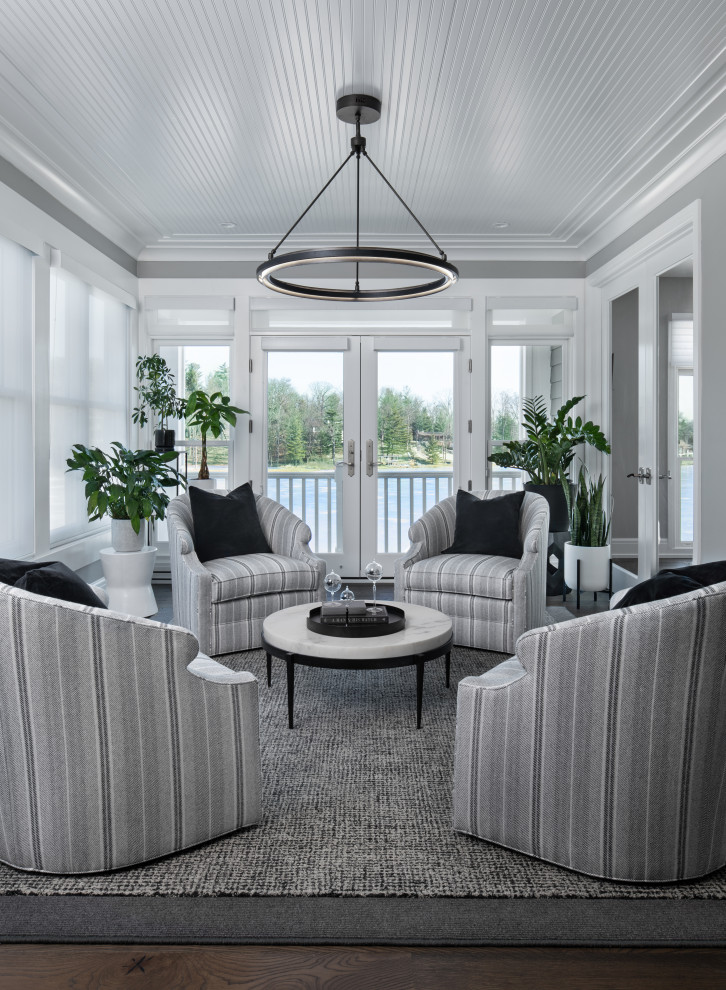 Sunroom - Transitional - Sunroom - Detroit - by Ellwood Interiors