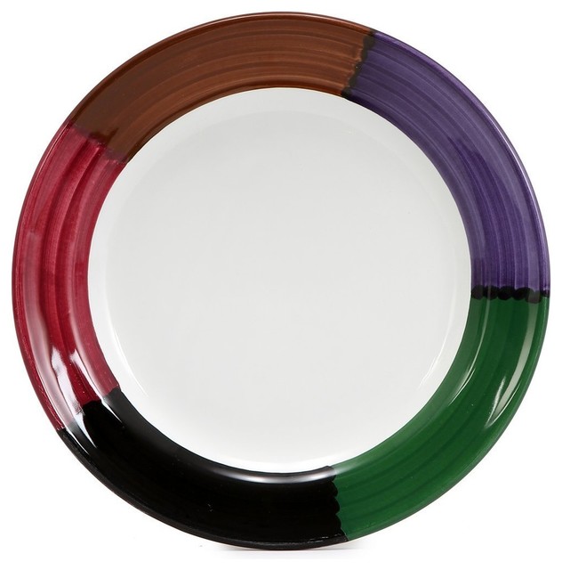 Panorama Large Serving Charger Platter Contemporary Charger Plates